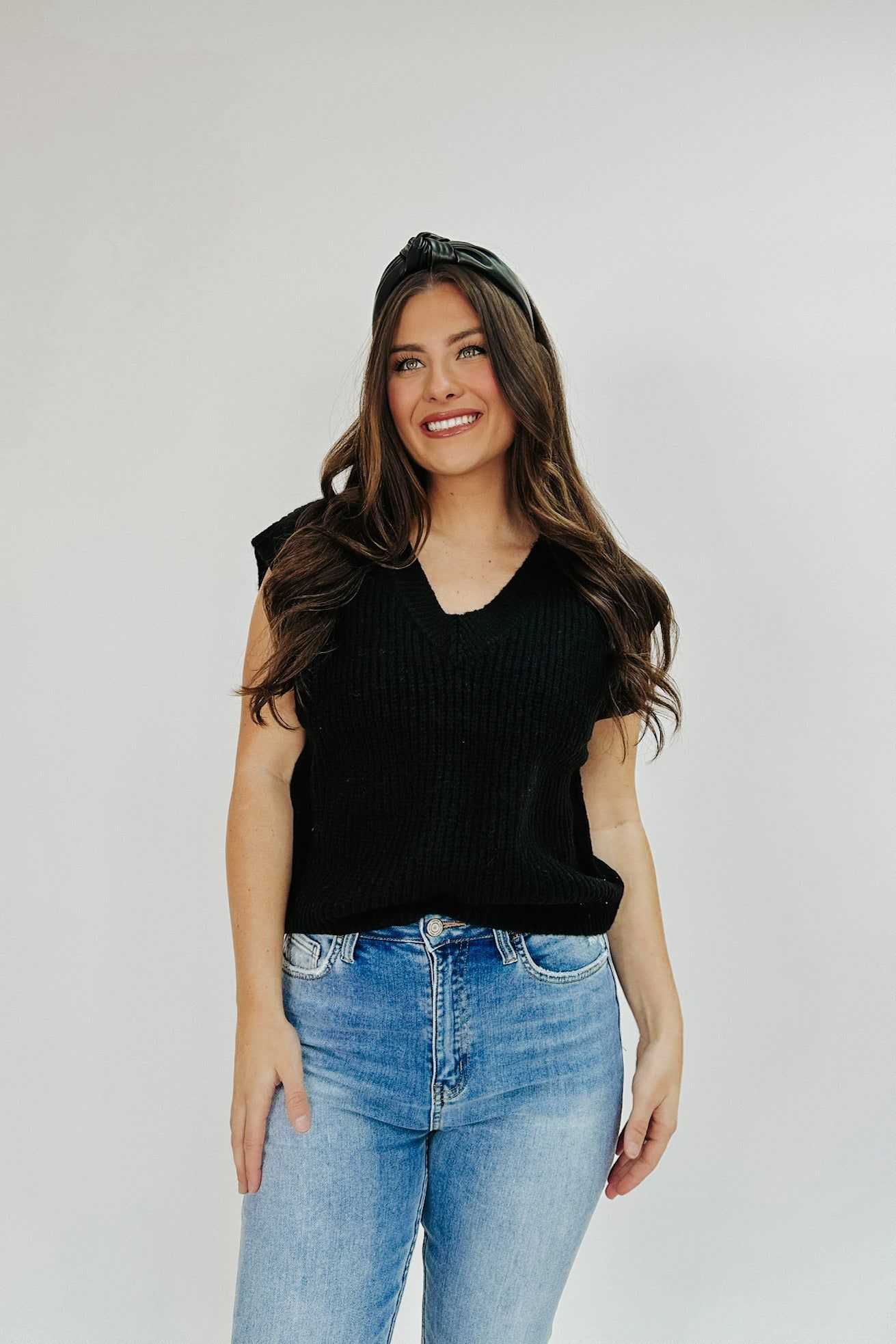 Can't Be Matched Sweater Vest sold by Bella Rose boutique product image thumbnail 3