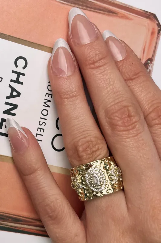 Sign Of Power Vintage Ring sold by Bella Rose boutique