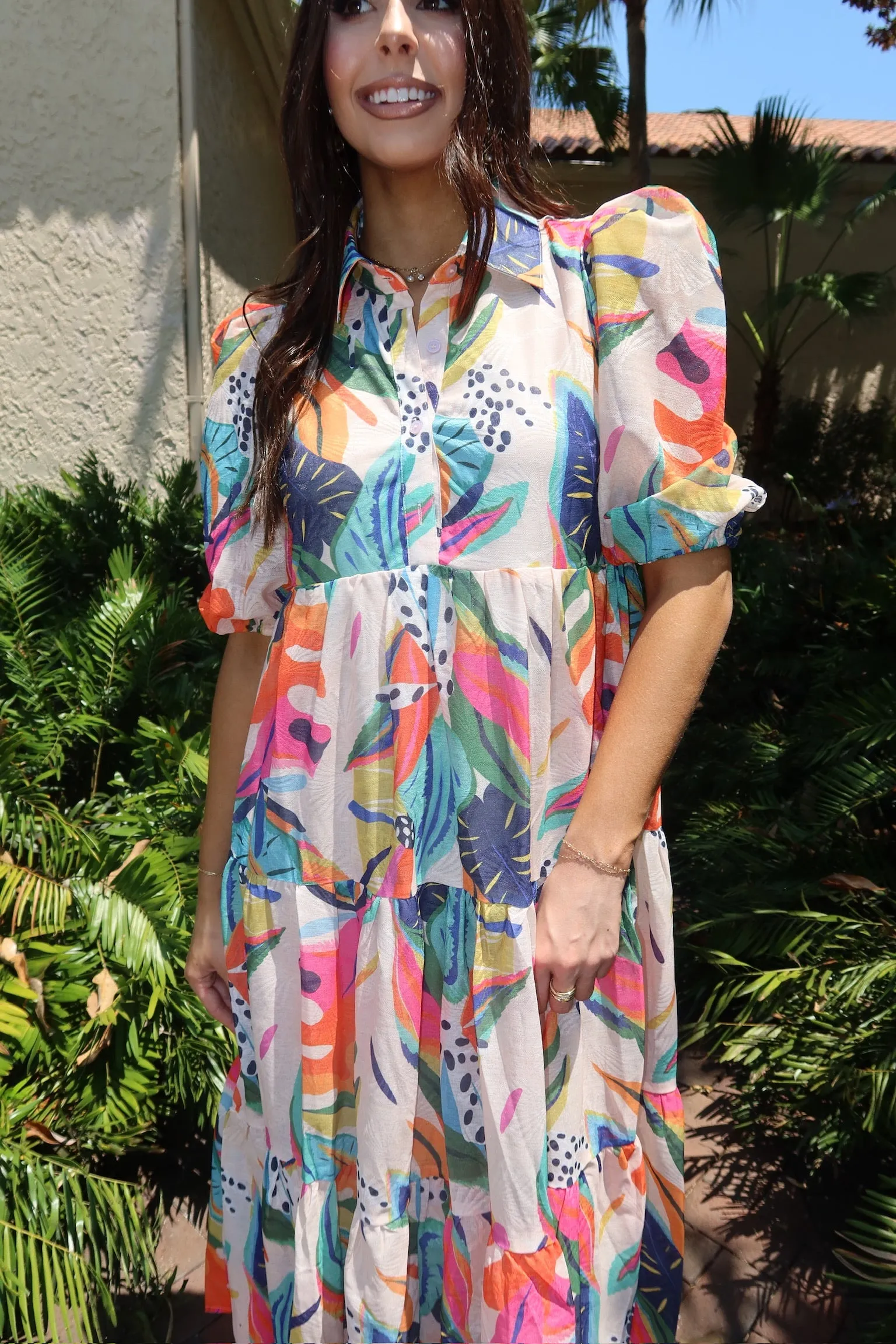 Charm and Confidence Midi Dress sold by Bella Rose boutique product image thumbnail 3