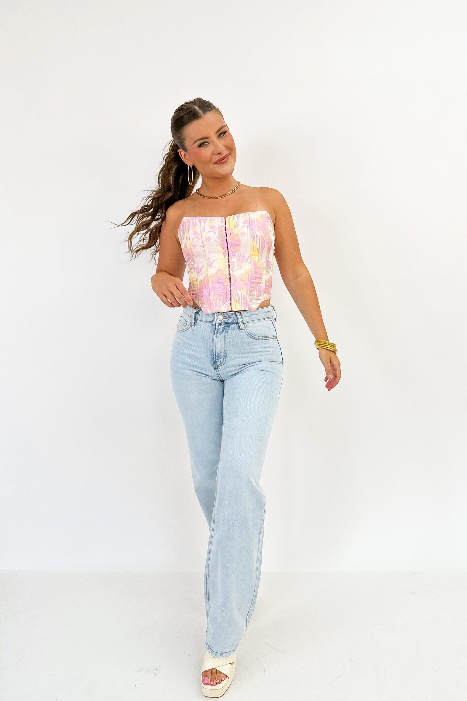 Bubbly Promises Bustier Top sold by Bella Rose boutique product image thumbnail 4