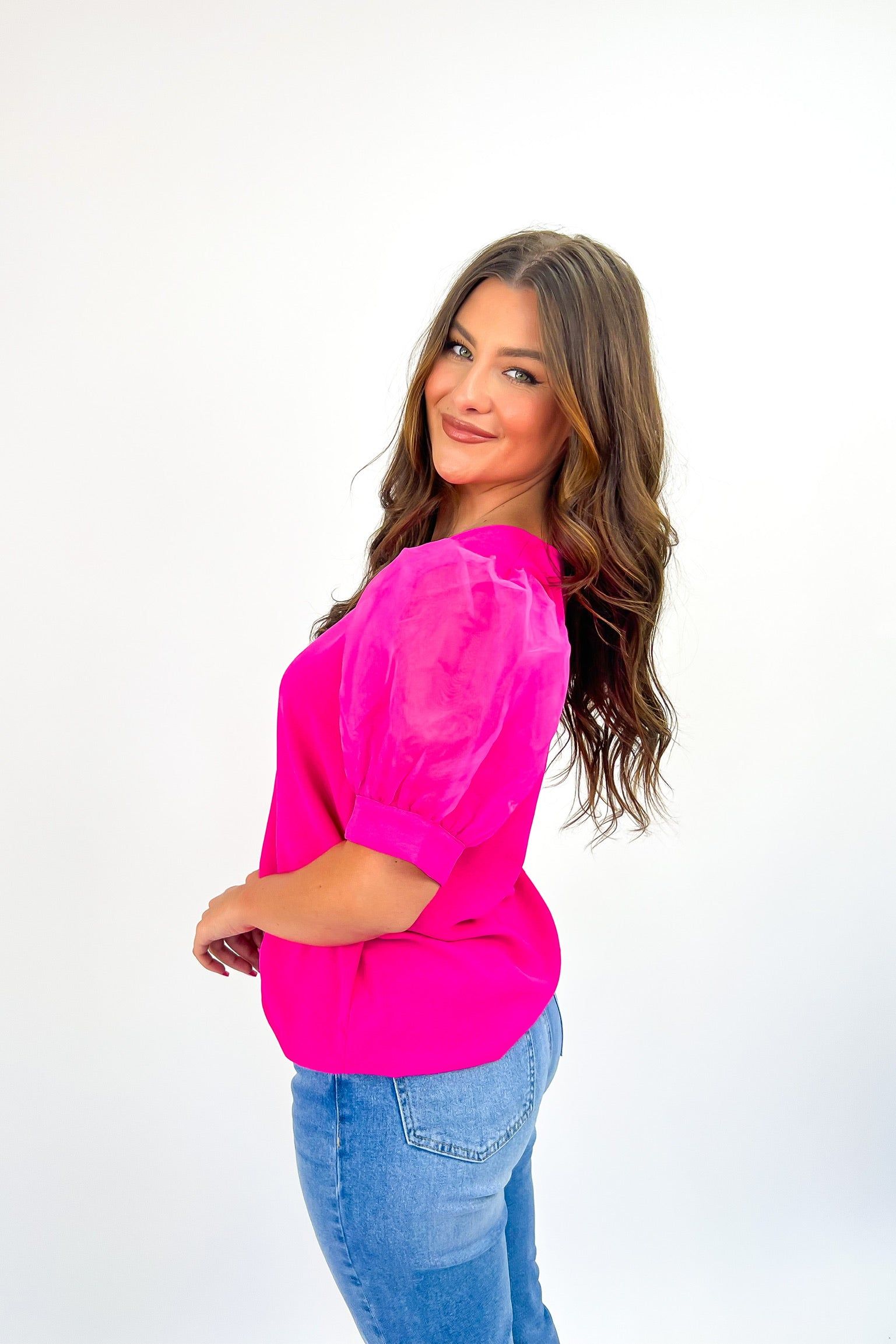 Blooming Poppies Blouse sold by Bella Rose boutique product image thumbnail 4