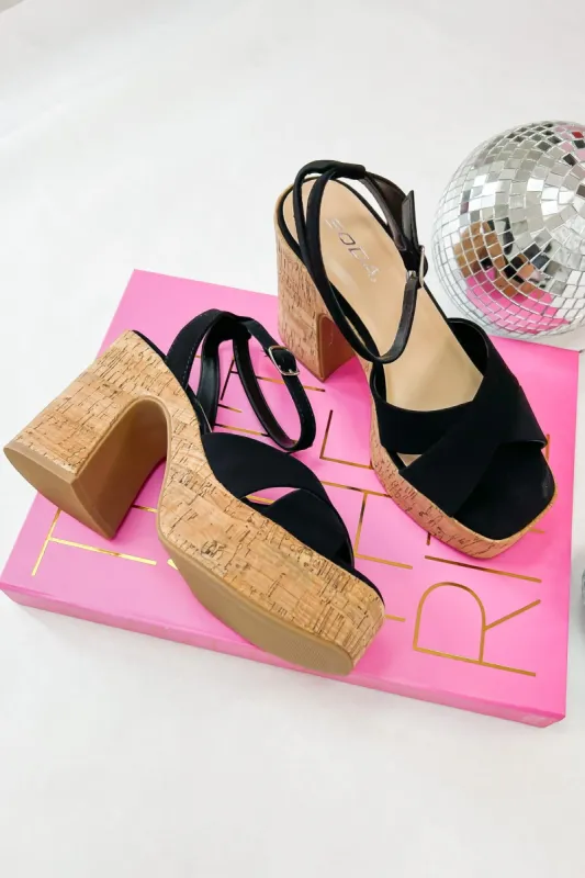 Coastal Charm Platform Sandal sold by Bella Rose boutique