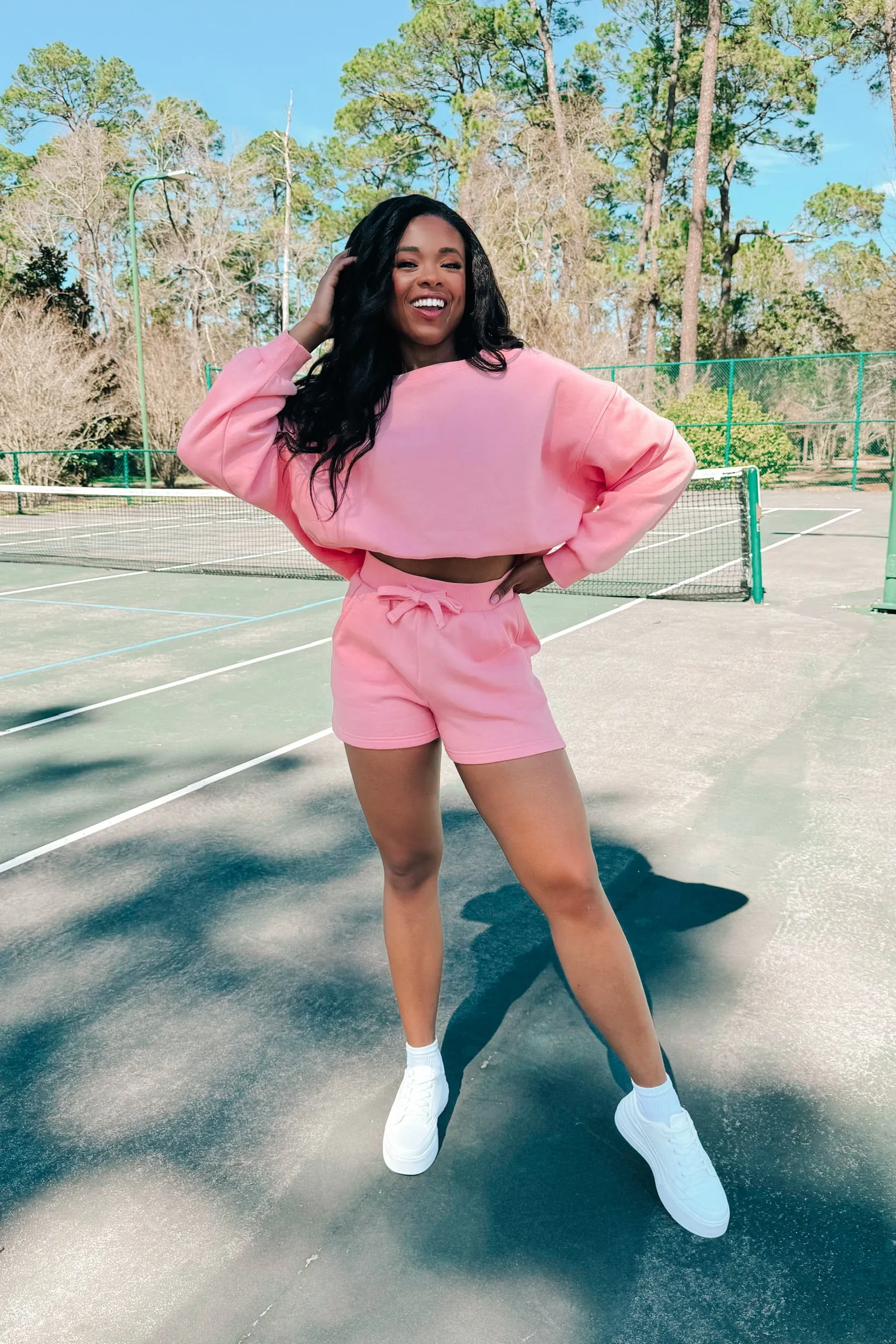 Coastal Sunset Oversized Sweatshirt sold by Bella Rose boutique product image thumbnail 4