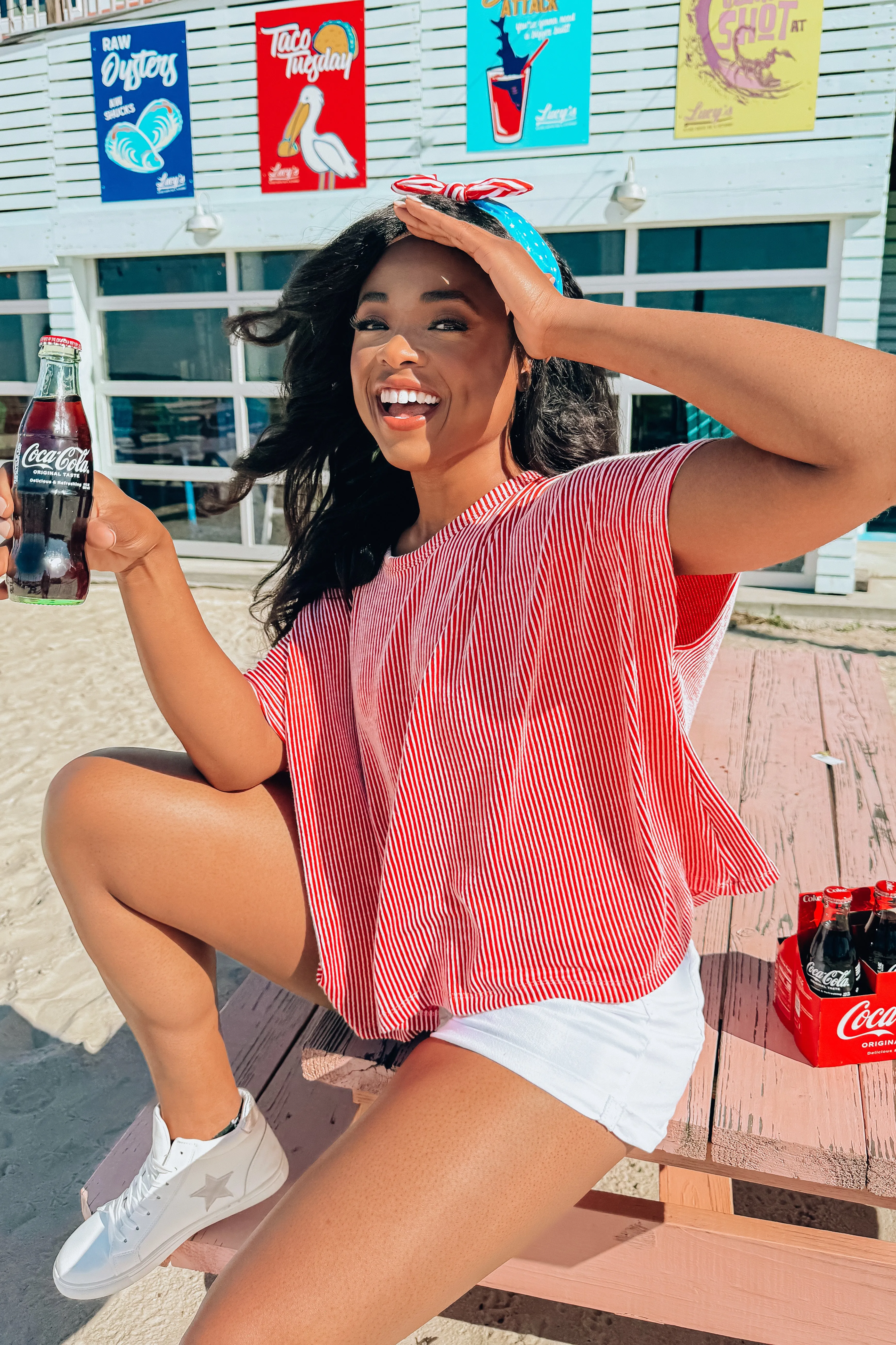 On To Simpler Times Ribbed Top sold by Bella Rose boutique product image thumbnail 5