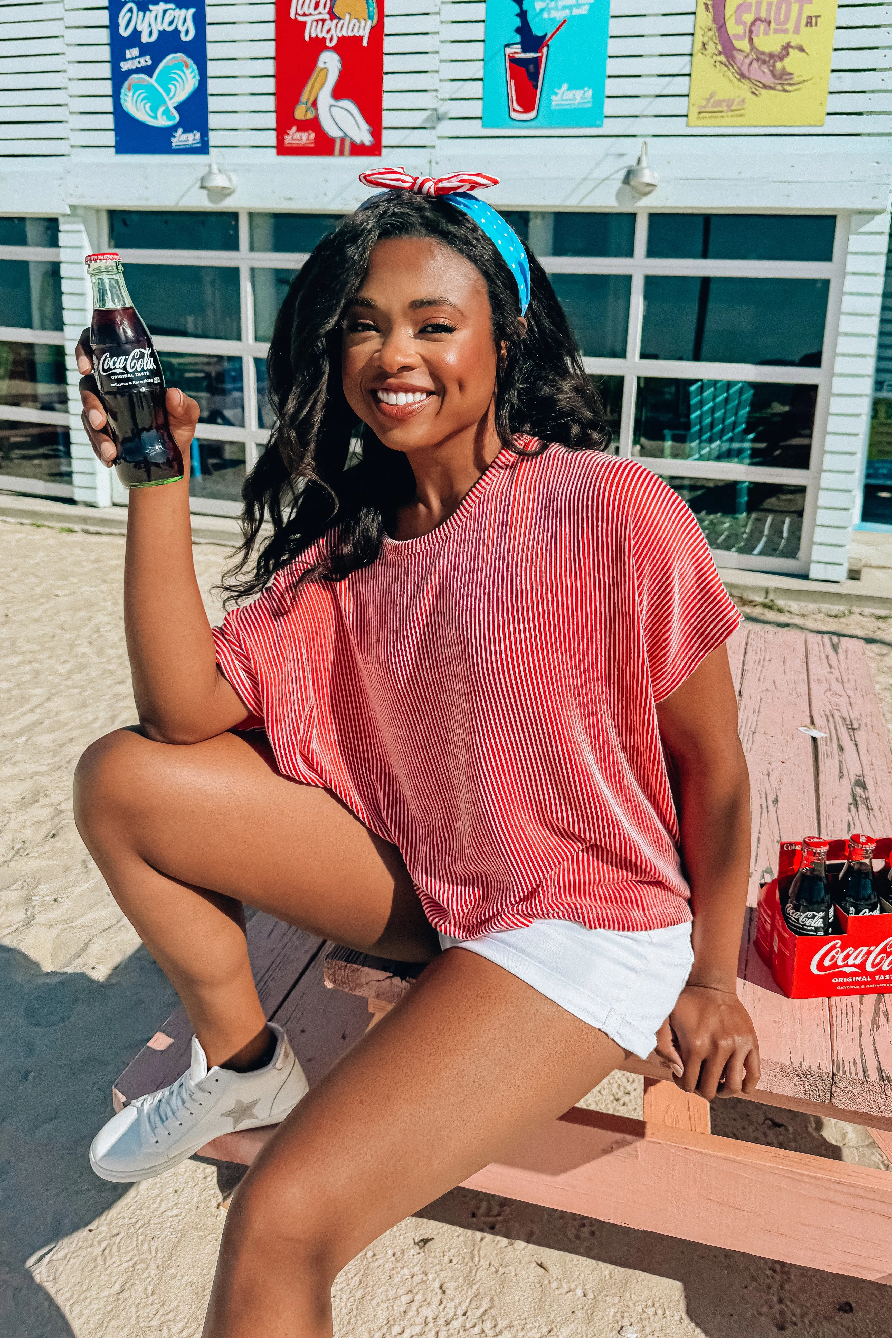 On To Simpler Times Ribbed Top sold by Bella Rose boutique product image thumbnail 2