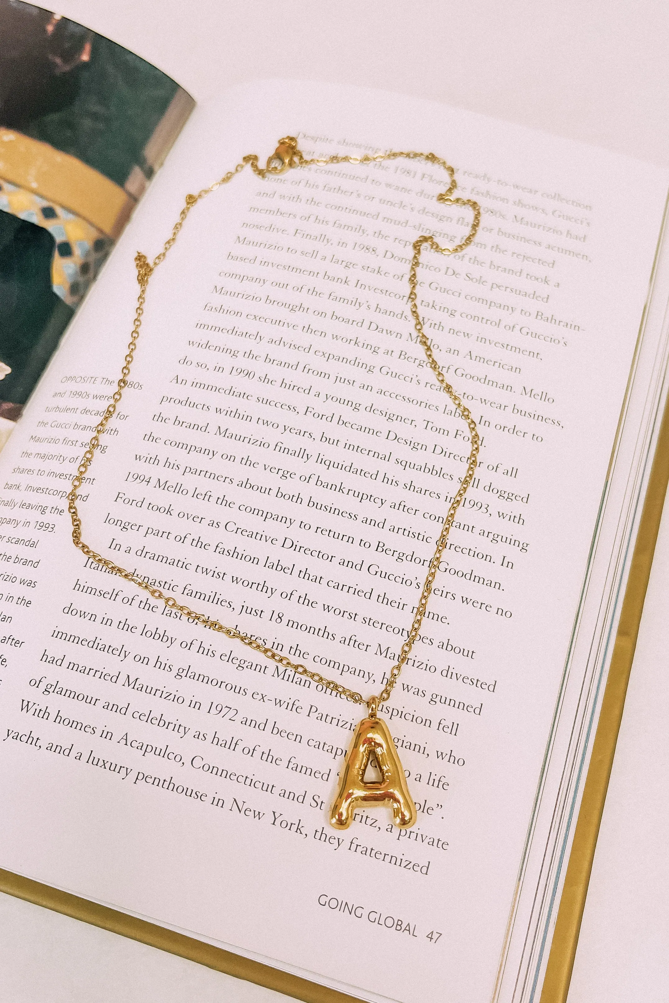 What's My Name Initial Necklace sold by Bella Rose boutique