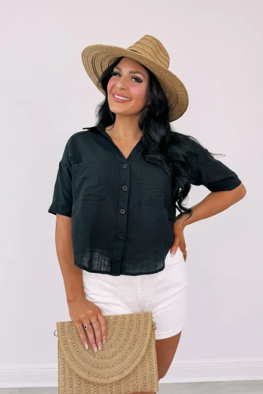 Enjoying The Moment Crop Top sold by Bella Rose boutique