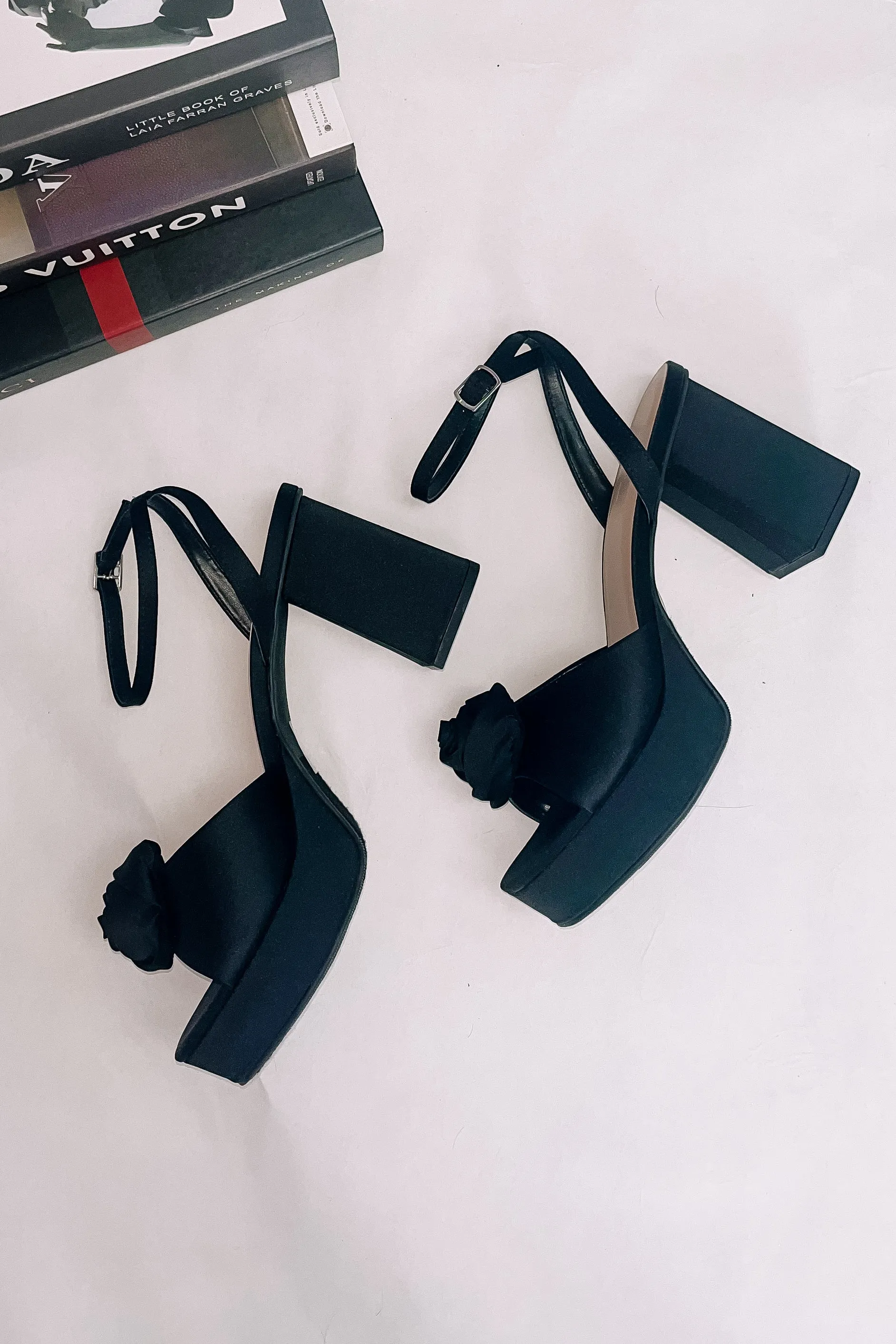 Love And Satin Platform Heels sold by Bella Rose boutique product image thumbnail 2