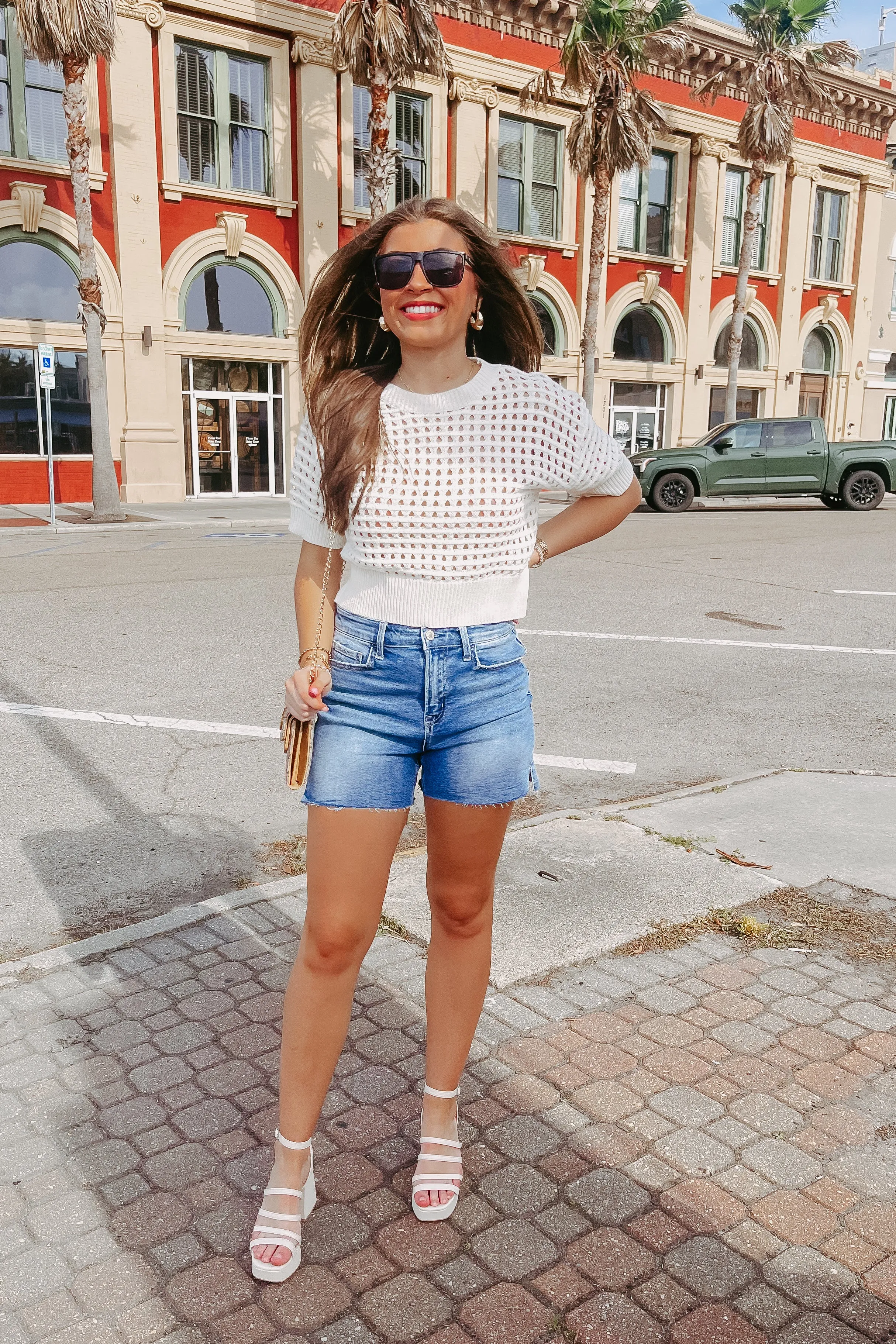 Breezy Perspective Crochet Top sold by Bella Rose boutique product image thumbnail 3