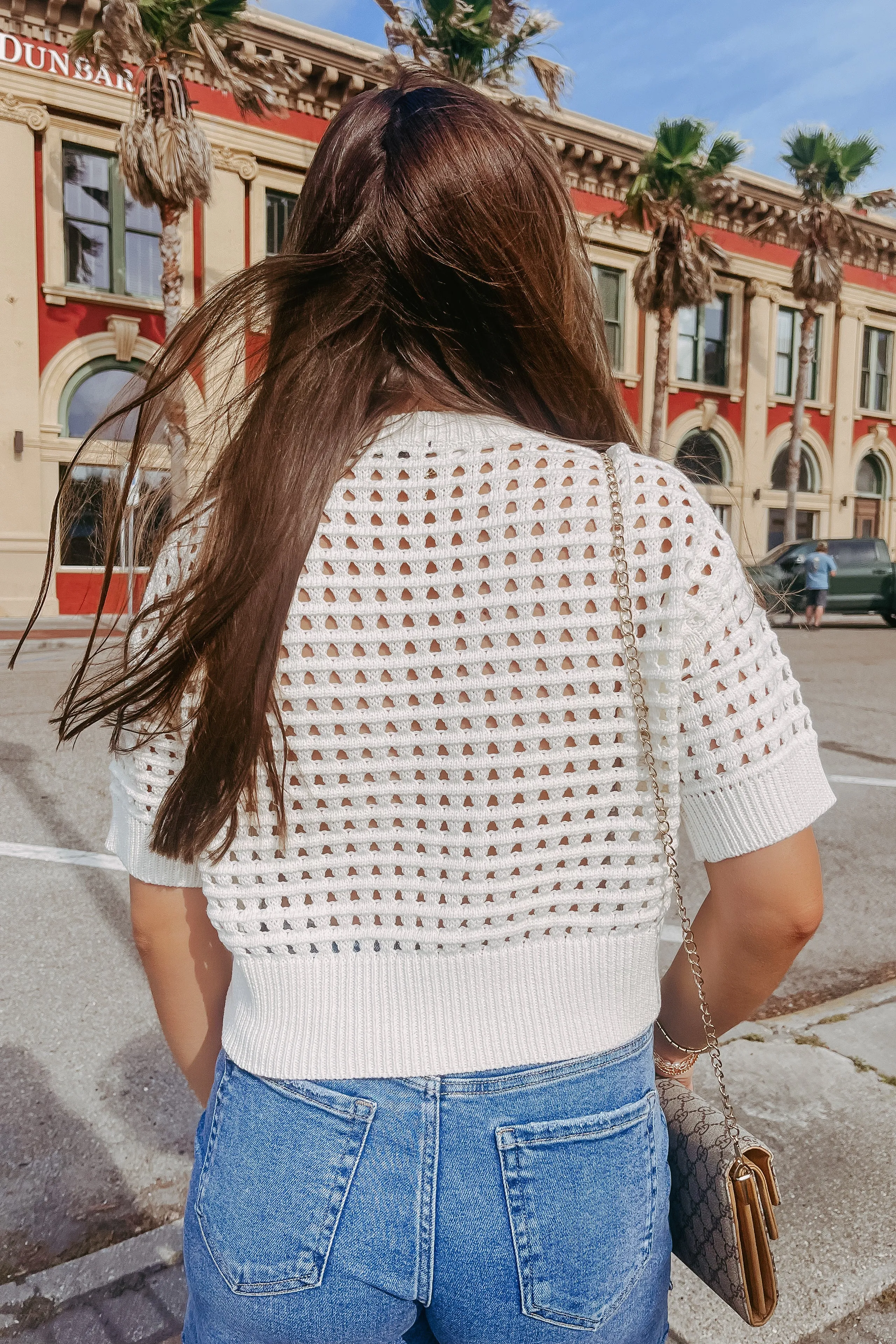 Breezy Perspective Crochet Top sold by Bella Rose boutique product image thumbnail 5