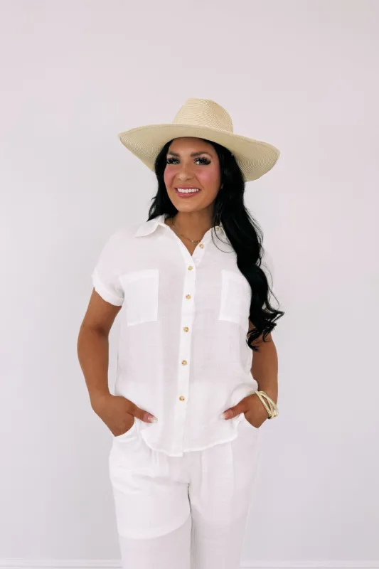 Sunday Slow-Down Textured Top sold by Bella Rose boutique