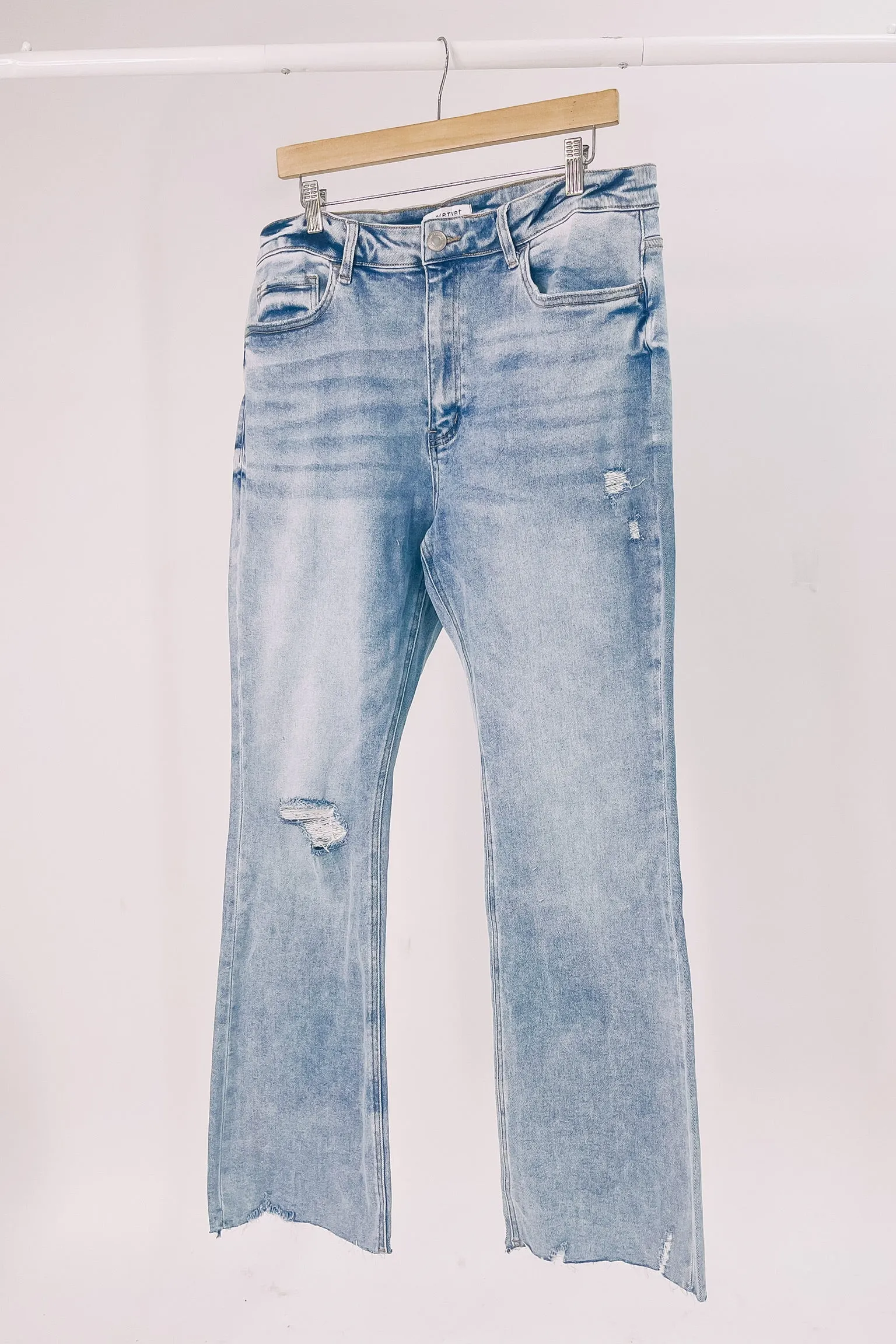 CURVY: Time To Two Step Bootcut Jeans sold by Bella Rose boutique