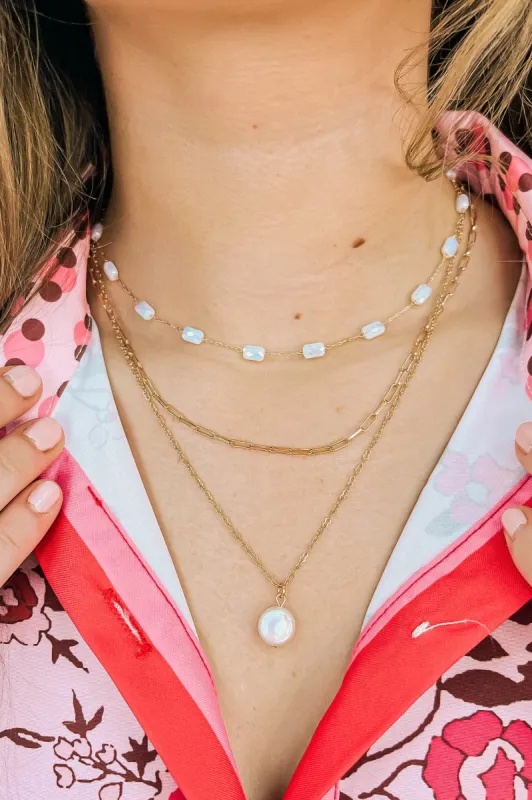 Night Out With The Besties Layered Necklace sold by Bella Rose boutique