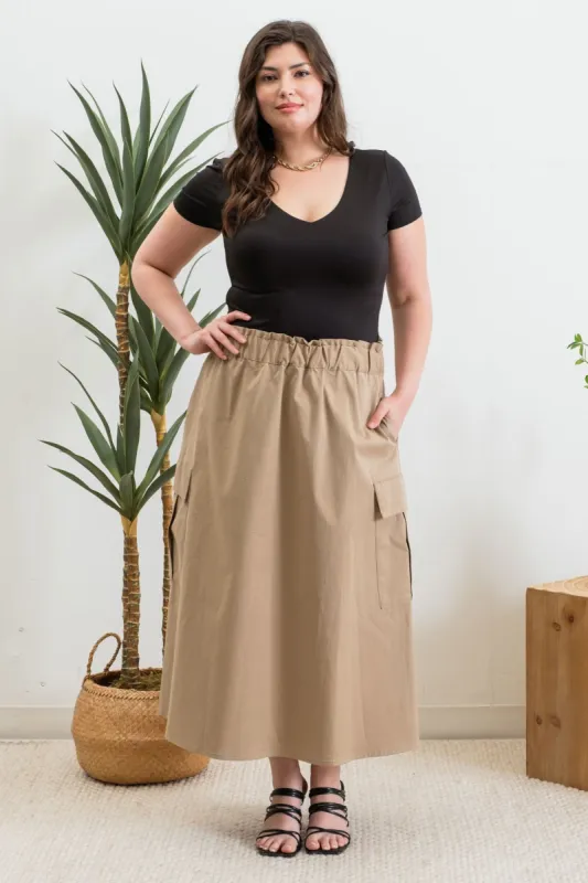 CURVY: Talk About Basic Bodysuit sold by Bella Rose boutique
