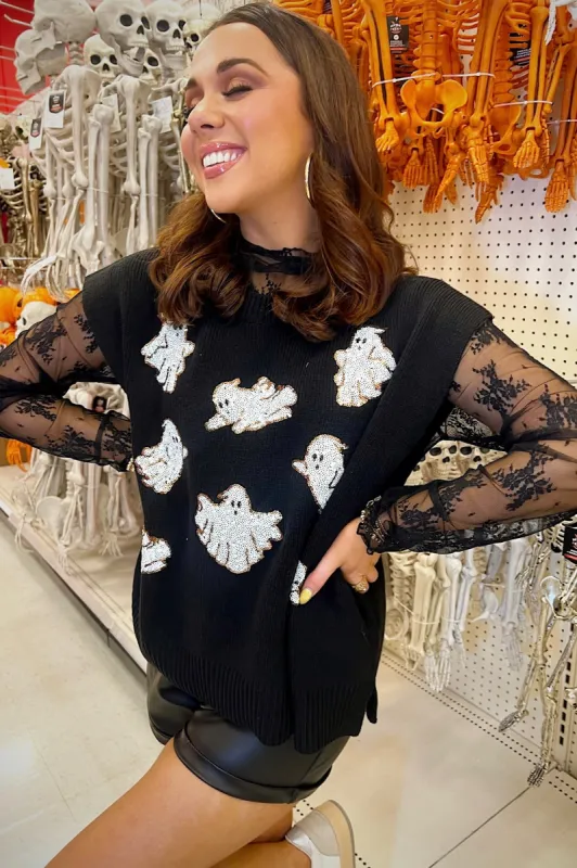 If You've Got It, Haunt It Sweater Vest sold by Bella Rose boutique