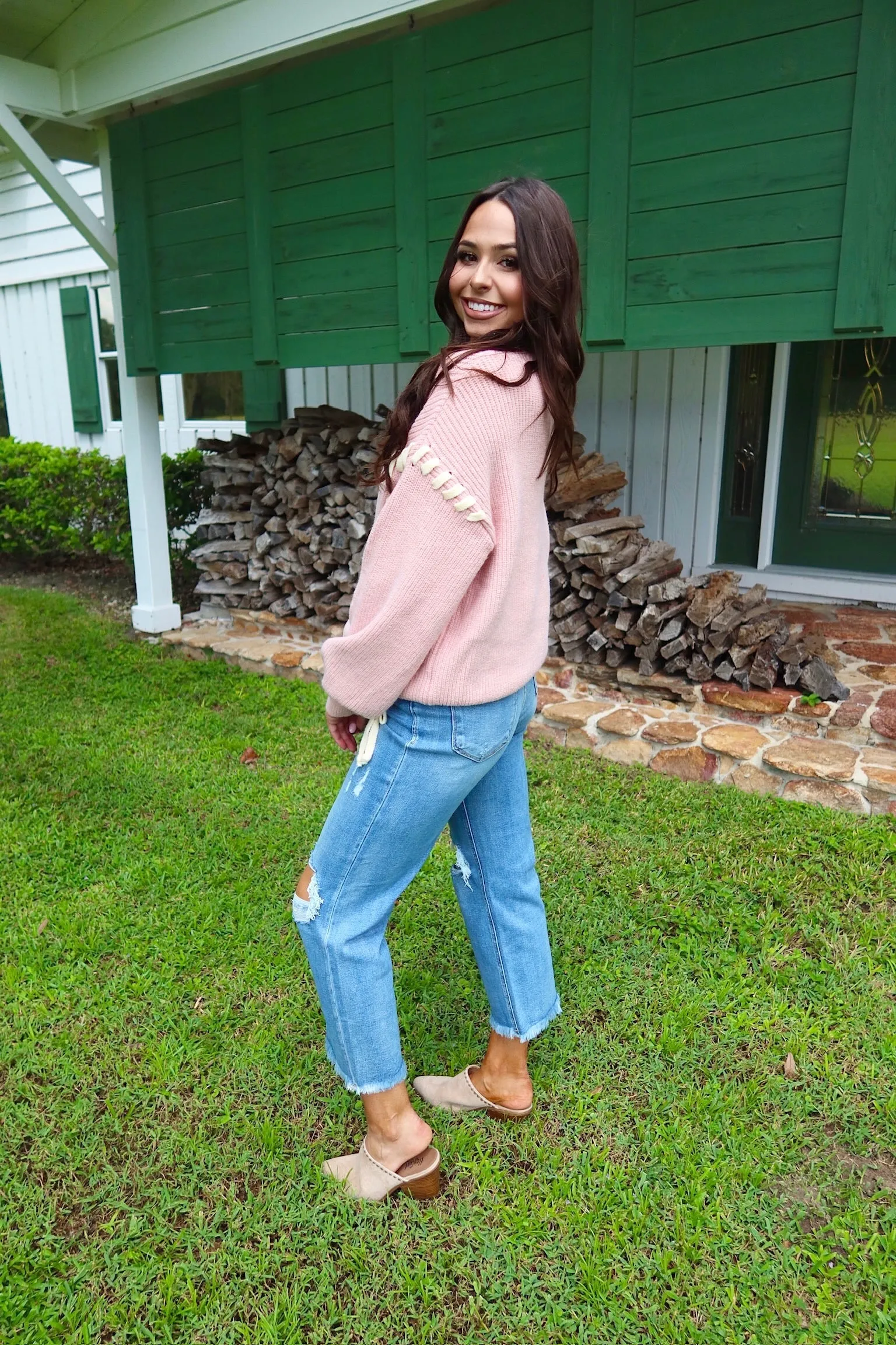 No Invite Needed High Rise Jeans sold by Bella Rose boutique product image thumbnail 3