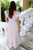 Single & Sweet Floral Midi Dress sold by Bella Rose boutique