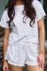 Sweet At Heart Two-Piece Lounge Set sold by Bella Rose boutique