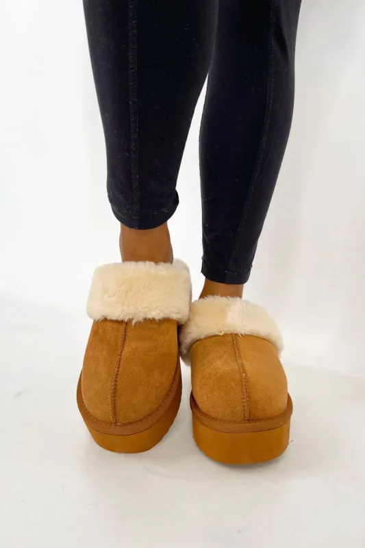Step Aside Platform Mule Slippers sold by Bella Rose boutique