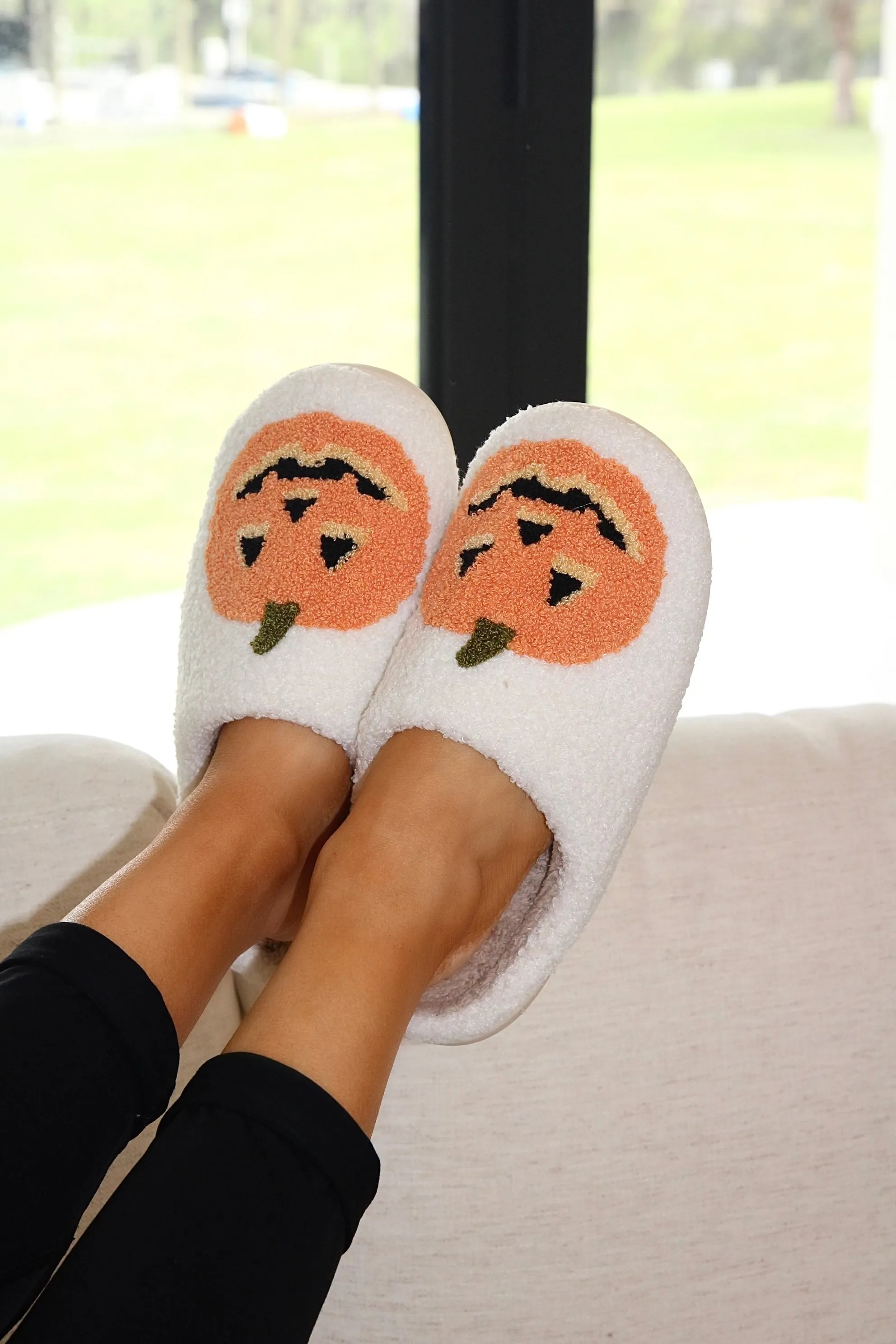 Pumpkin Slippers sold by Bella Rose boutique product image thumbnail 3