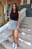 Exhale Happiness Athletic Skort sold by Bella Rose boutique