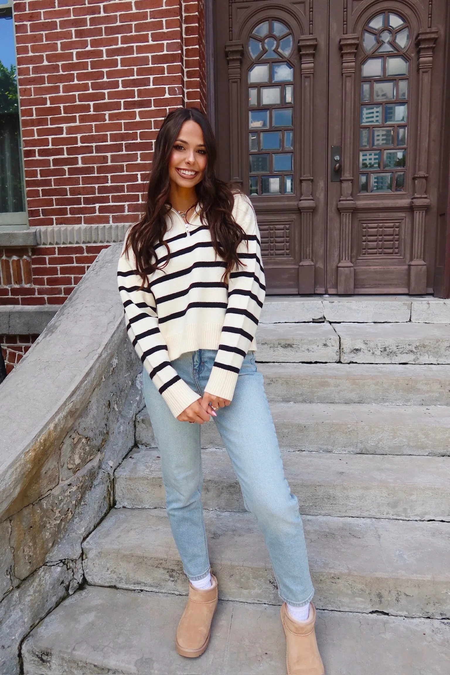 Call Me Cool Knit Sweater sold by Bella Rose boutique product image thumbnail 4