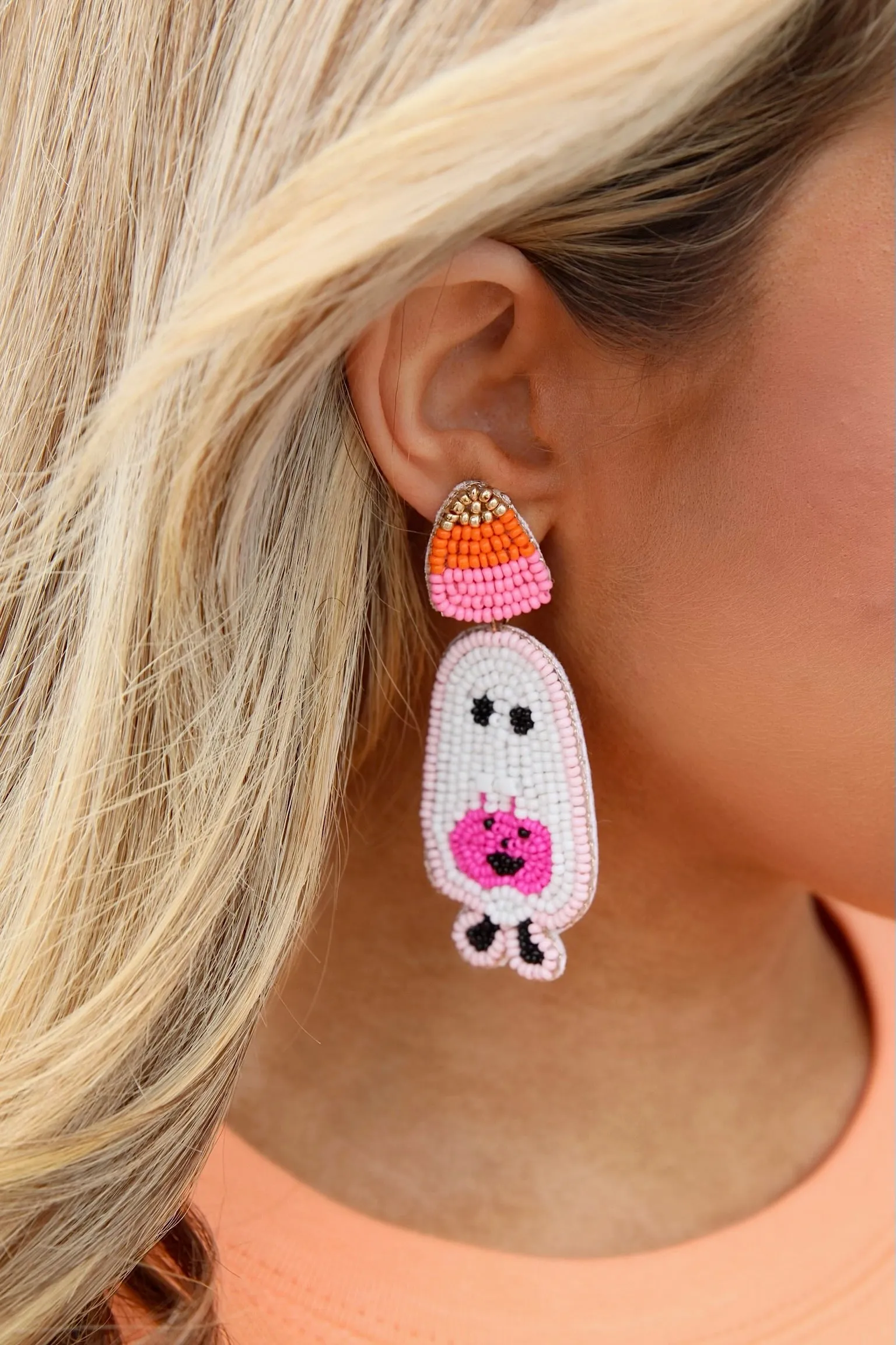 Sweet Like Candy Seed Bead Earrings sold by Bella Rose boutique