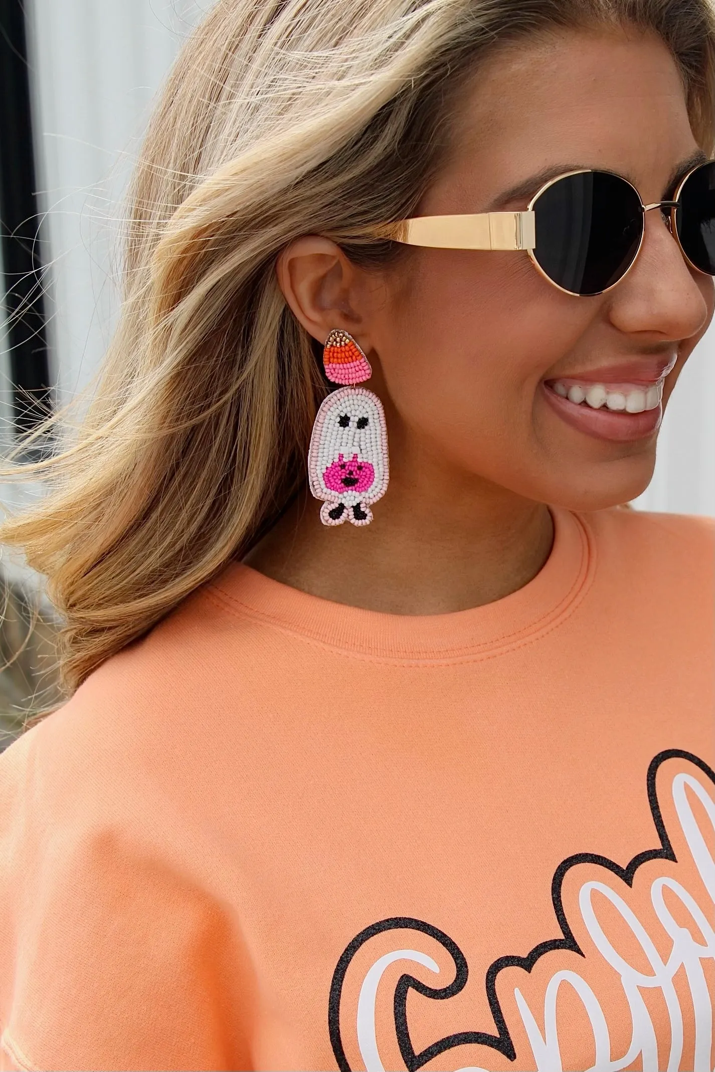 Sweet Like Candy Seed Bead Earrings sold by Bella Rose boutique product image thumbnail 2