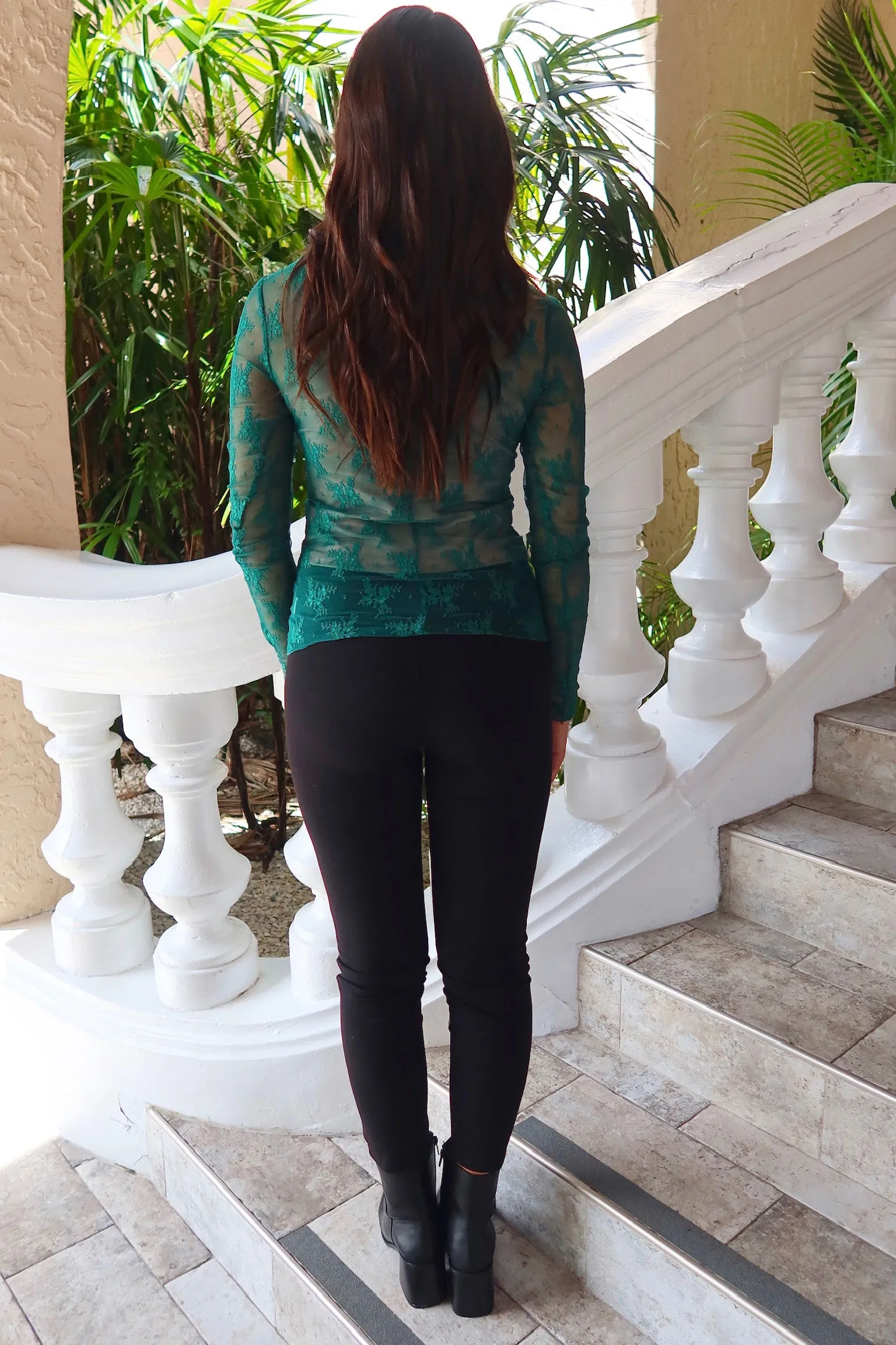 Captivating Presence Lace Top sold by Bella Rose boutique product image thumbnail 3