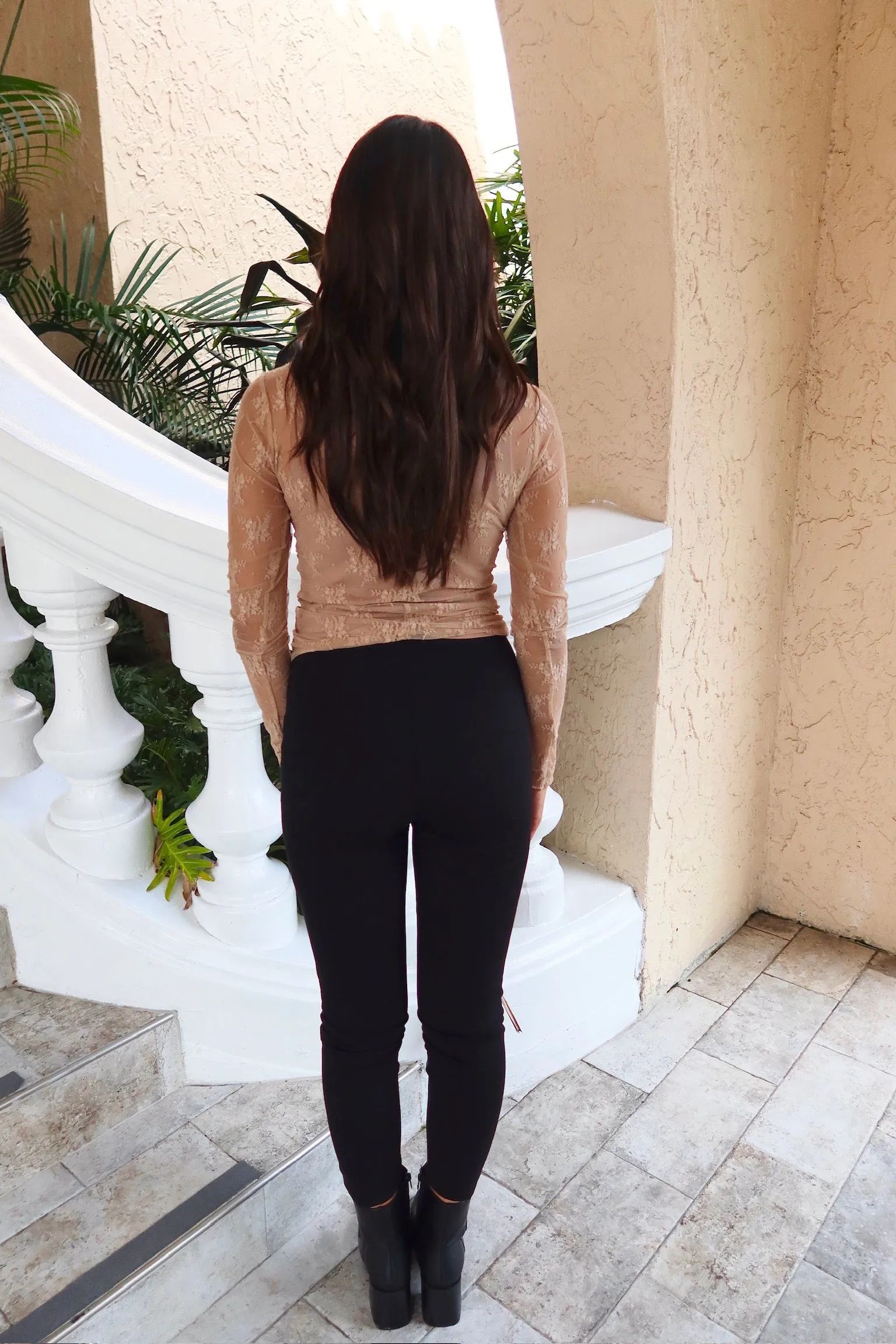 Captivating Presence Lace Top sold by Bella Rose boutique product image thumbnail 3