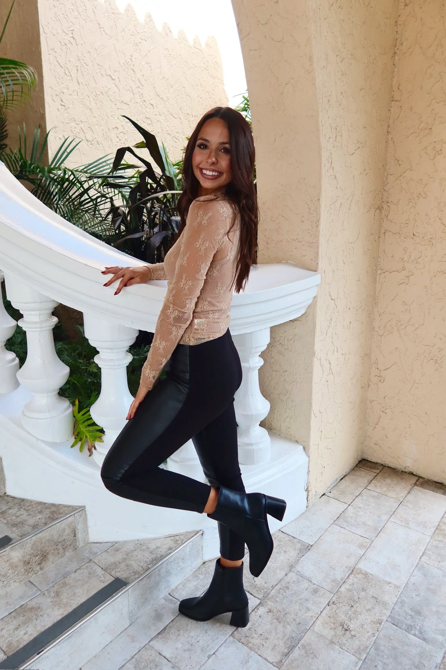 Captivating Presence Lace Top sold by Bella Rose boutique product image thumbnail 4