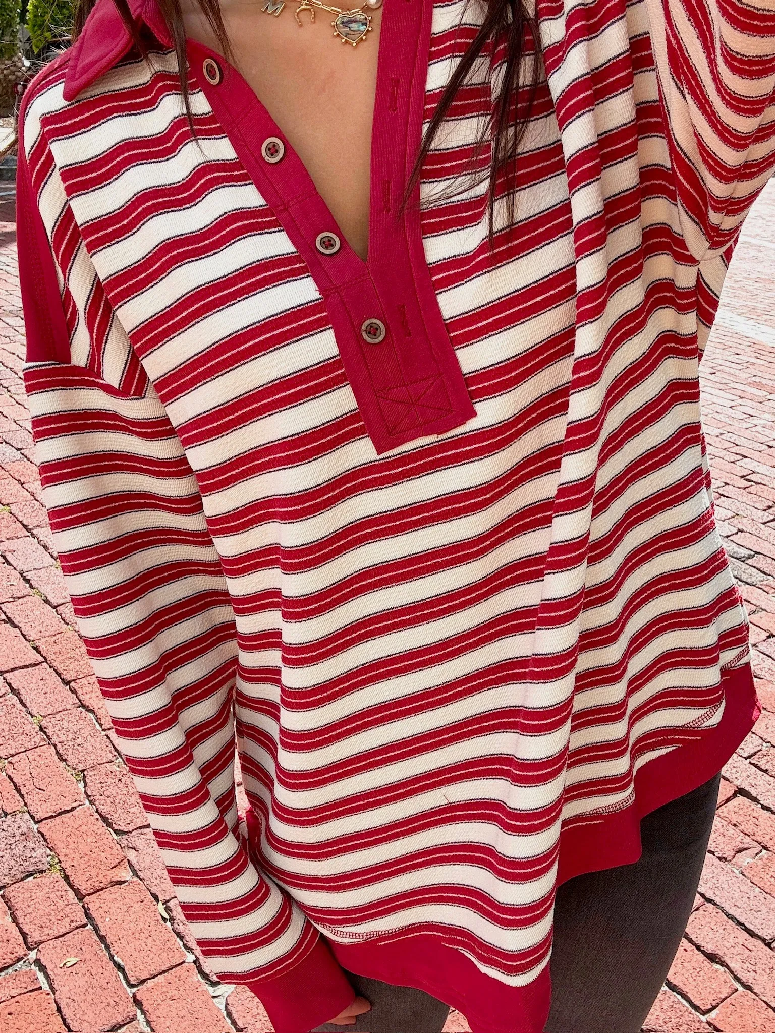 Someone Who Cares Striped Top sold by Bella Rose boutique