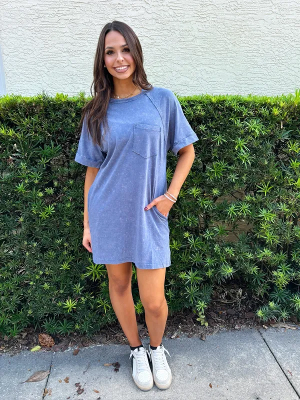 Casual Saturday T-Shirt Dress sold by Bella Rose boutique