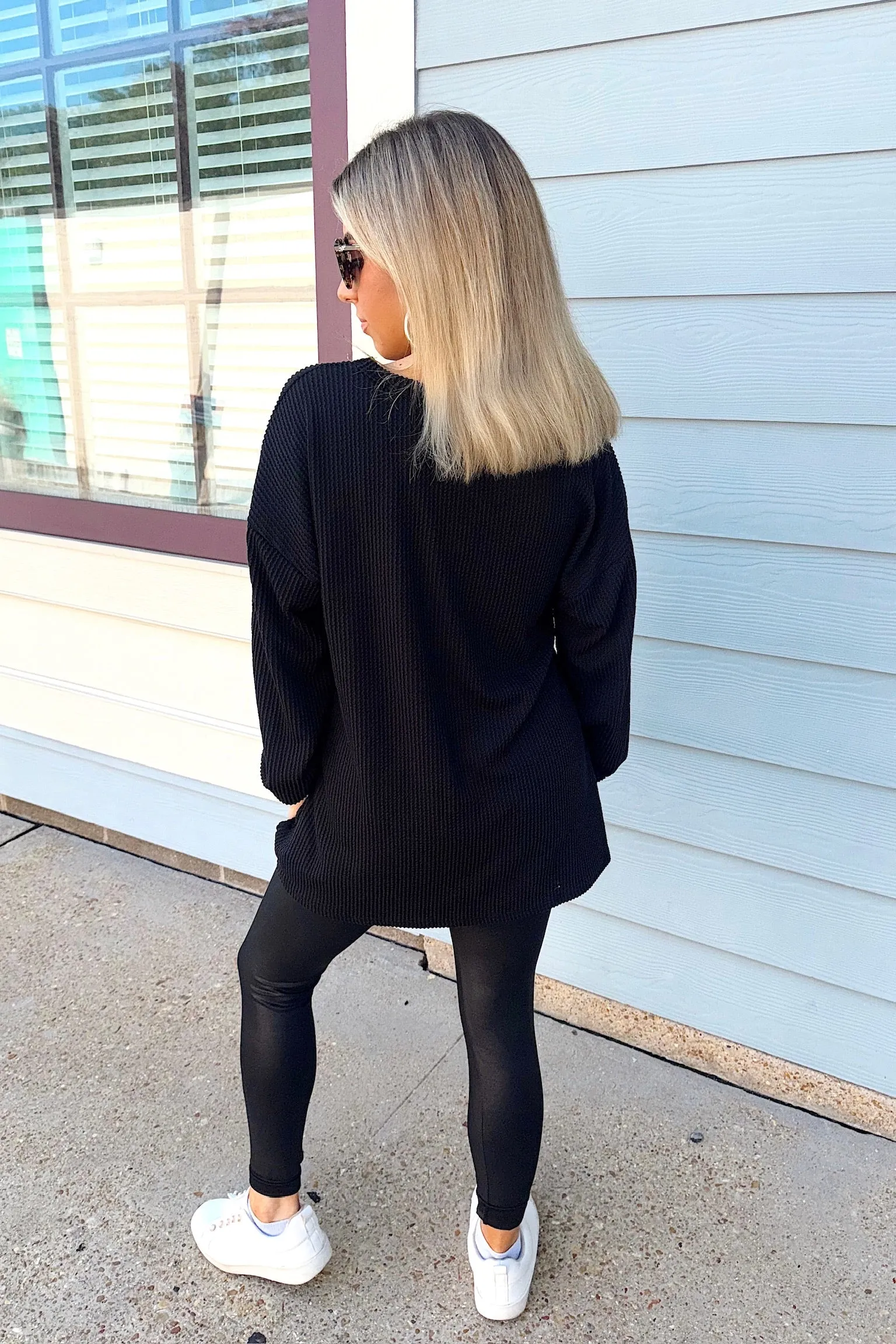 You're So Boo-tiful Ribbed Long Sleeve Top sold by Bella Rose boutique product image thumbnail 4