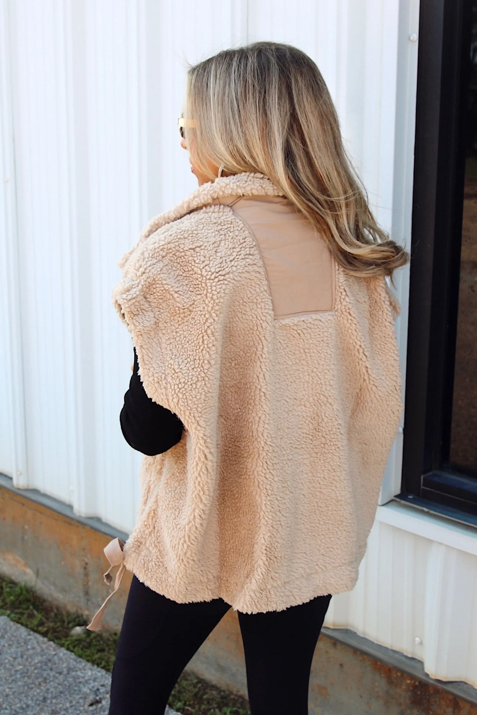 Moody Allure Sherpa Vest sold by Bella Rose boutique product image thumbnail 4