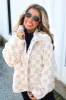 Causing Confusion Checkered Jacket sold by Bella Rose boutique