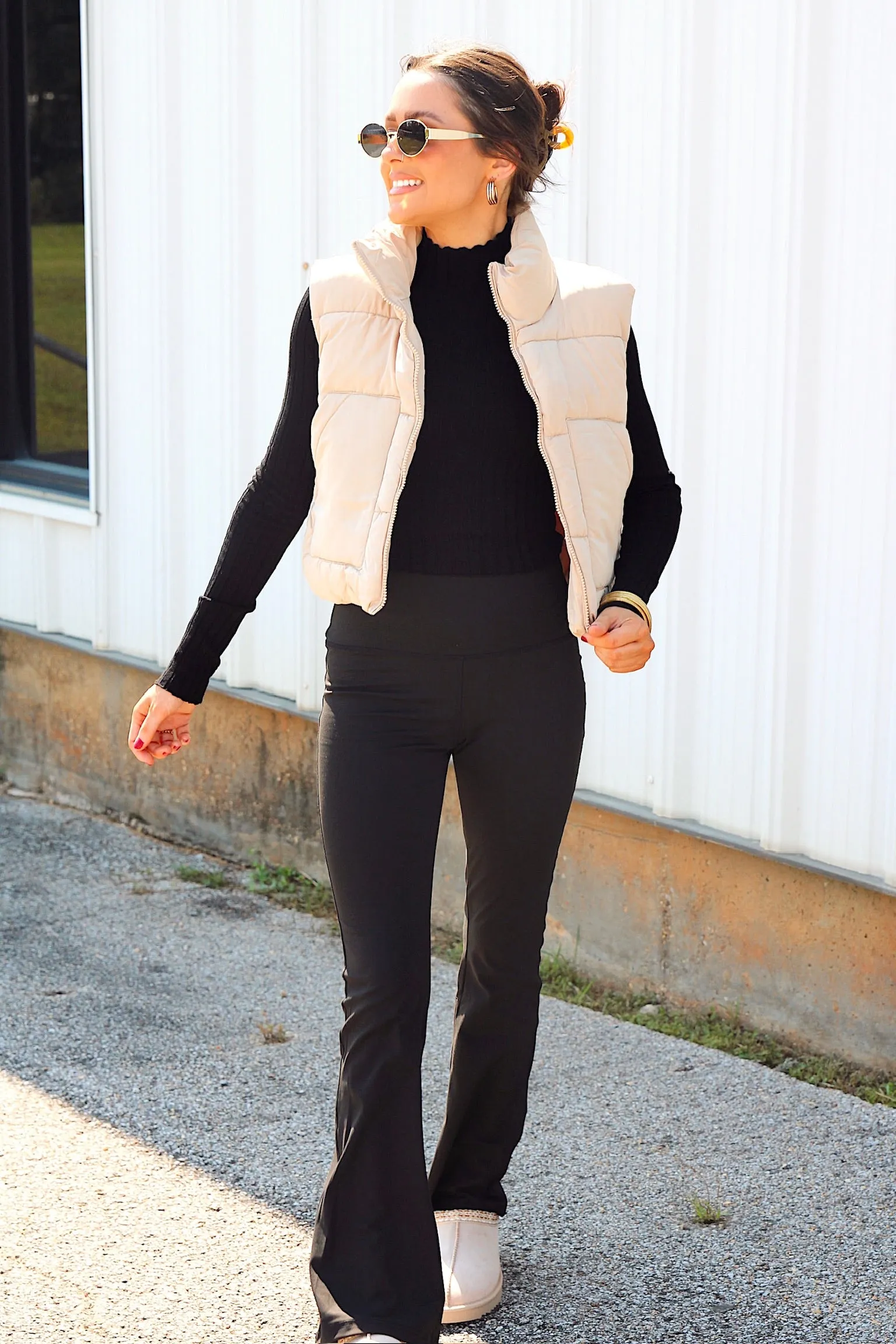 Cute Lifestyle Puffer Vest sold by Bella Rose boutique