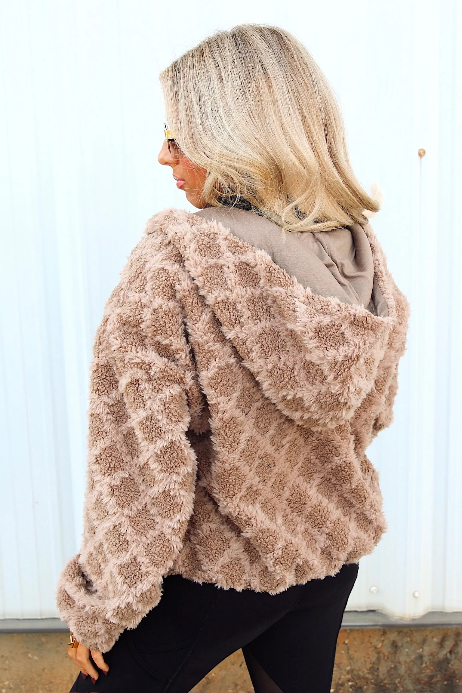 Bundle Me Up Oversized Hoodie Jacket sold by Bella Rose boutique product image thumbnail 4