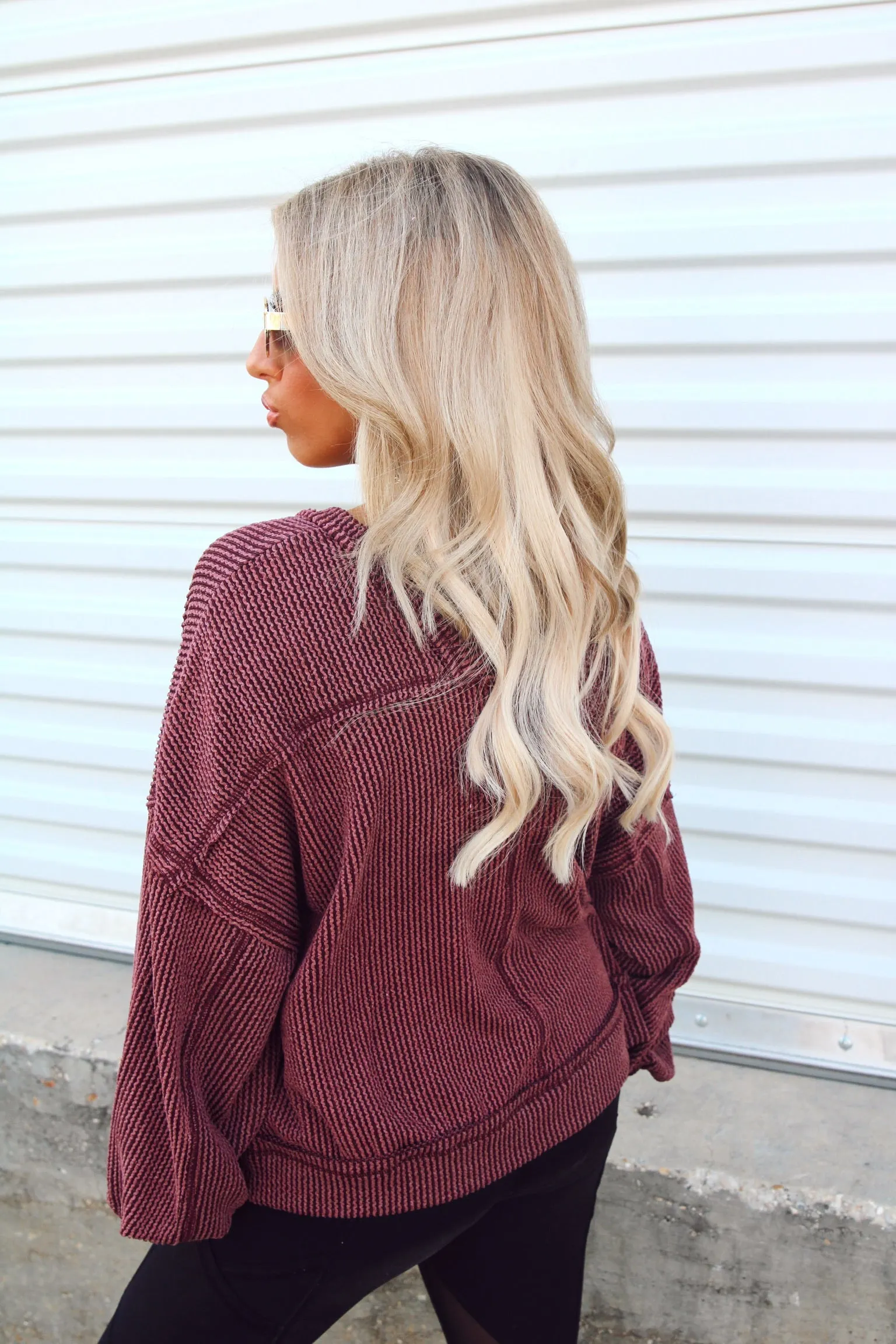 A Little Unpredictable Ribbed Top sold by Bella Rose boutique product image thumbnail 5