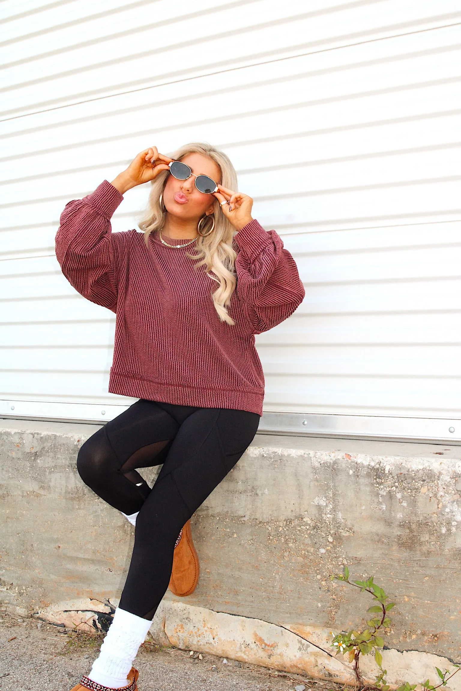 A Little Unpredictable Ribbed Top sold by Bella Rose boutique product image thumbnail 2