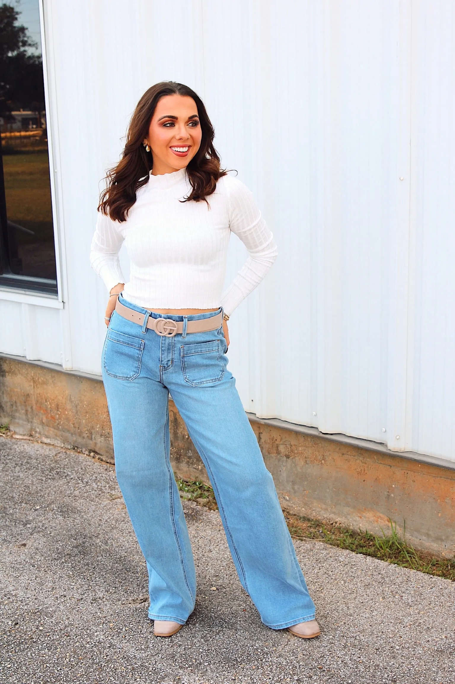 Anything is Posh-ible Ribbed Top sold by Bella Rose boutique product image thumbnail 3