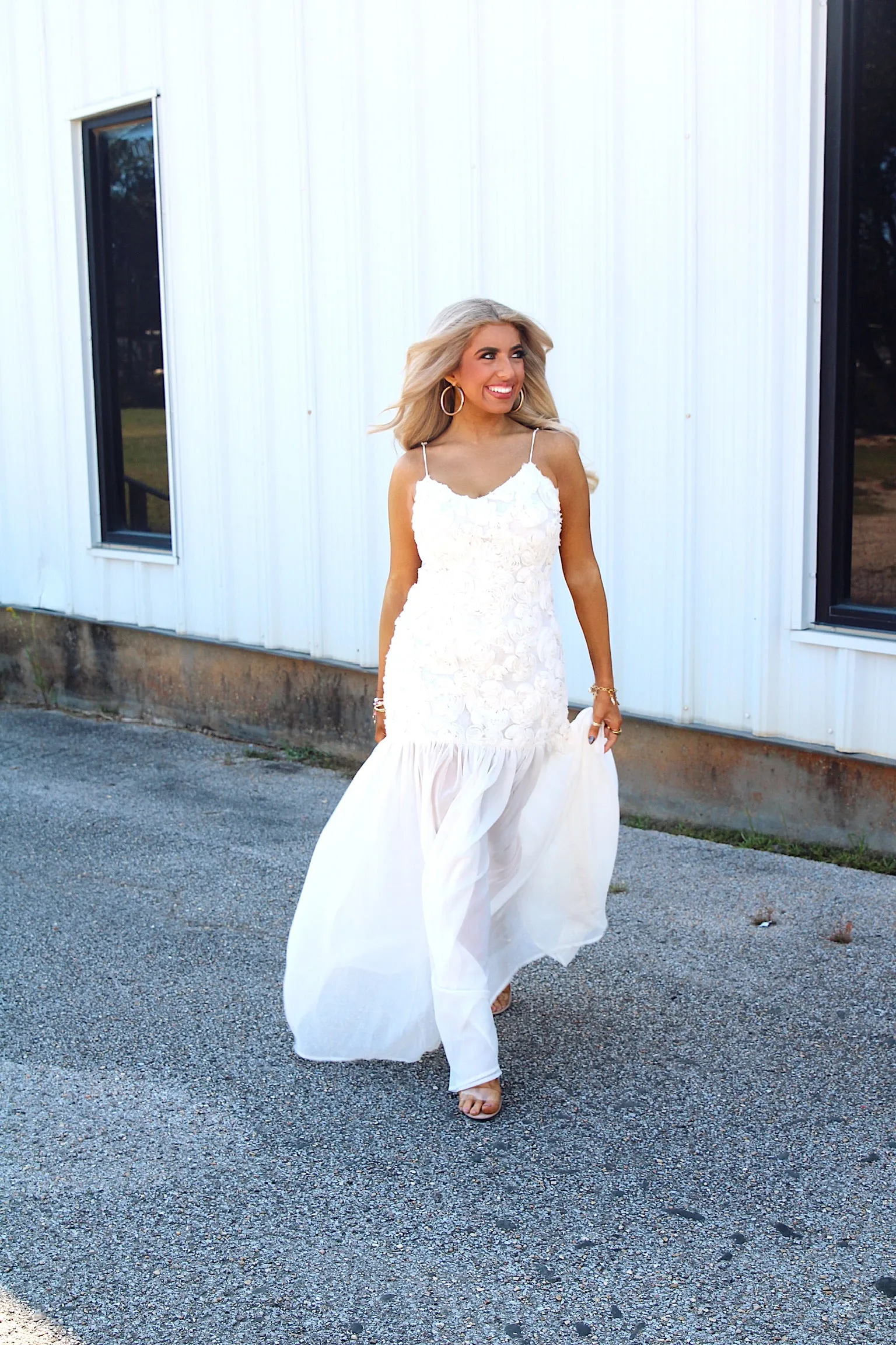 Welcome To Gatsby Floral Maxi Dress sold by Bella Rose boutique product image thumbnail 4