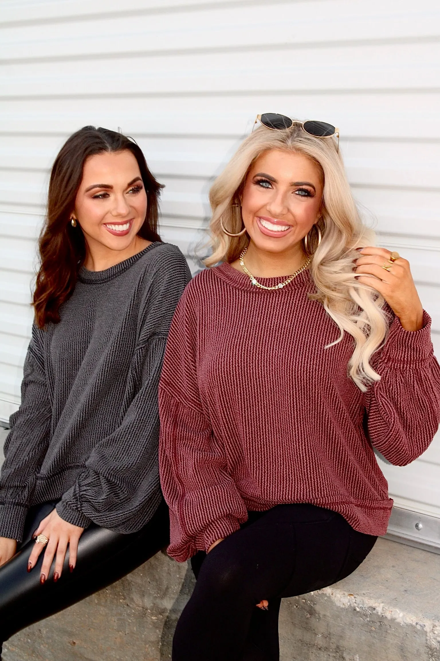 A Little Unpredictable Ribbed Top sold by Bella Rose boutique product image thumbnail 5