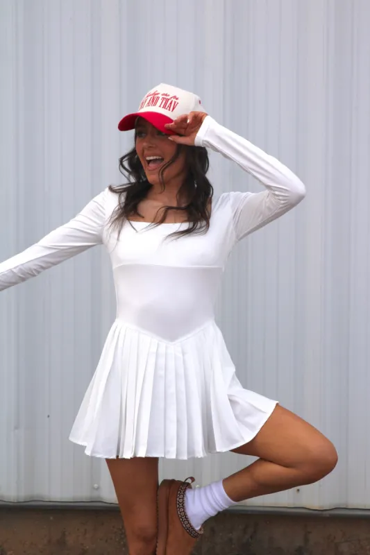 Staying In My Lane Tennis Dress sold by Bella Rose boutique