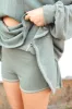 Early Calls Ribbed Skorts sold by Bella Rose boutique