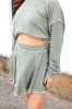Early Calls Ribbed Skorts sold by Bella Rose boutique