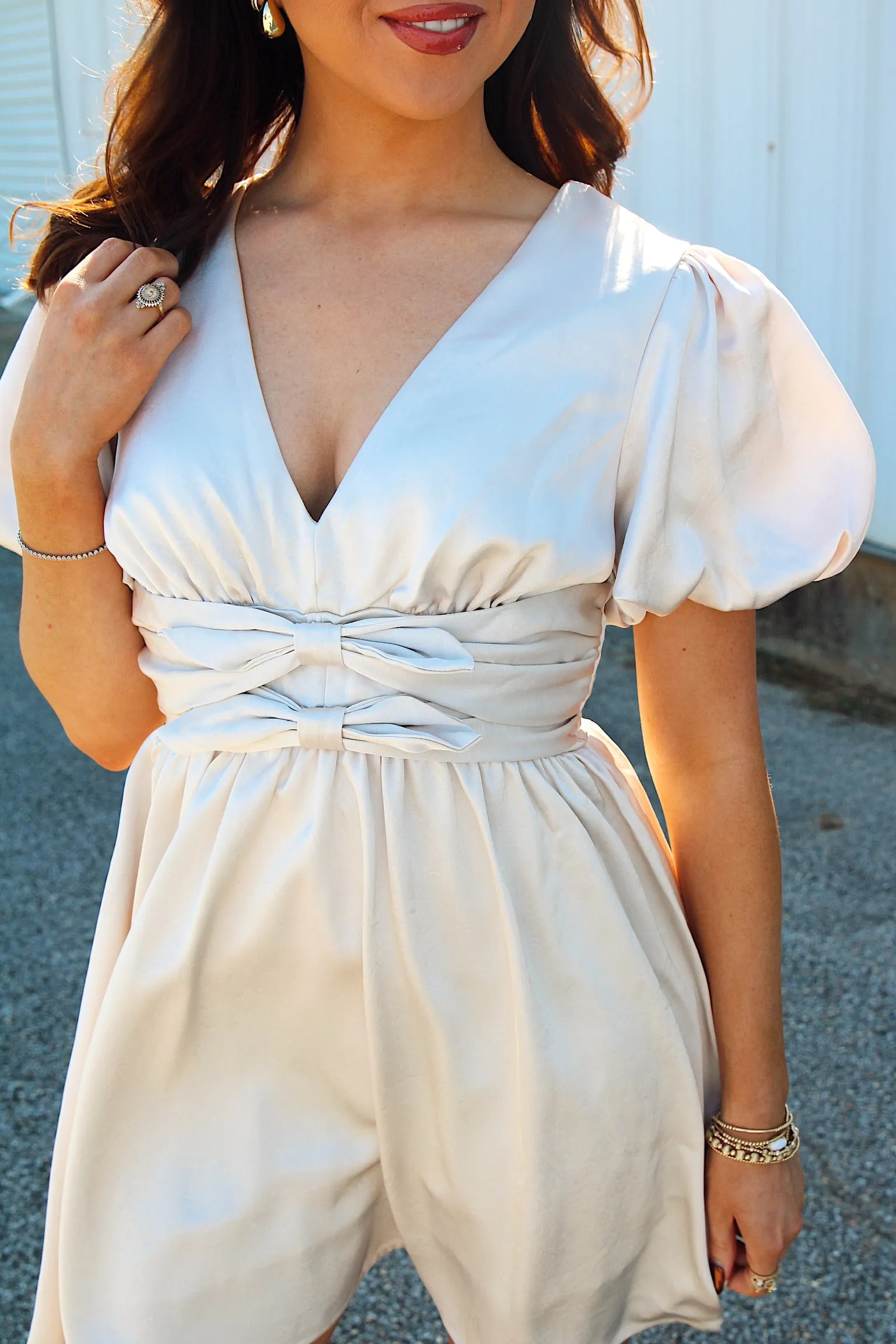 Exquisite Approach Satin Mini Dress sold by Bella Rose boutique product image thumbnail 2