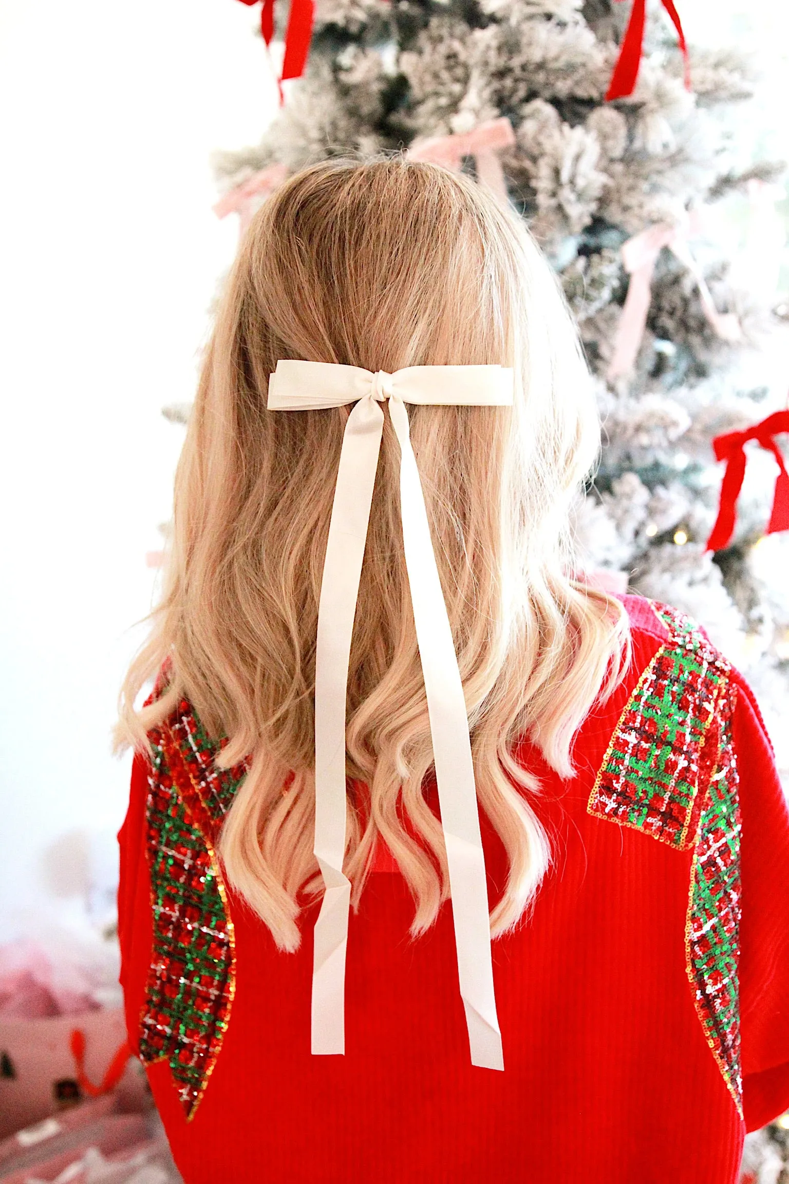 Poised Finish Satin Bow sold by Bella Rose boutique