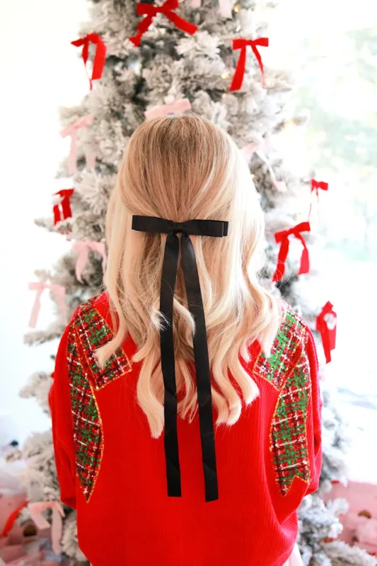 Poised Finish Satin Bow sold by Bella Rose boutique