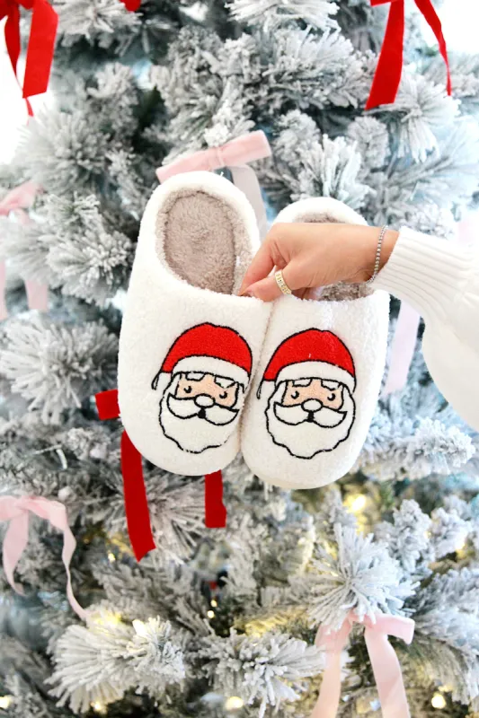 Santa Slippers sold by Bella Rose boutique